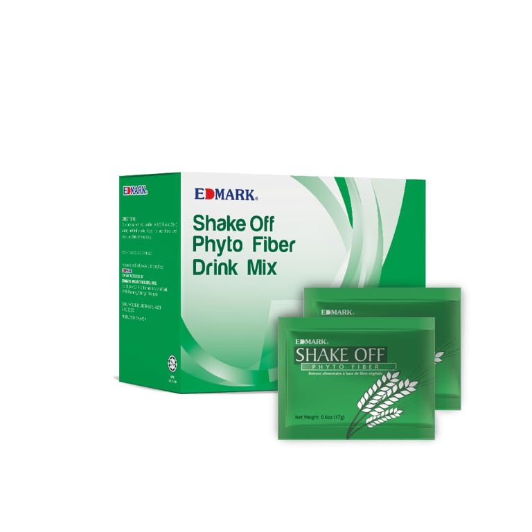 EDMARK Shake Off Phyto Fiber Drink Pandan 20gx12 Sachets